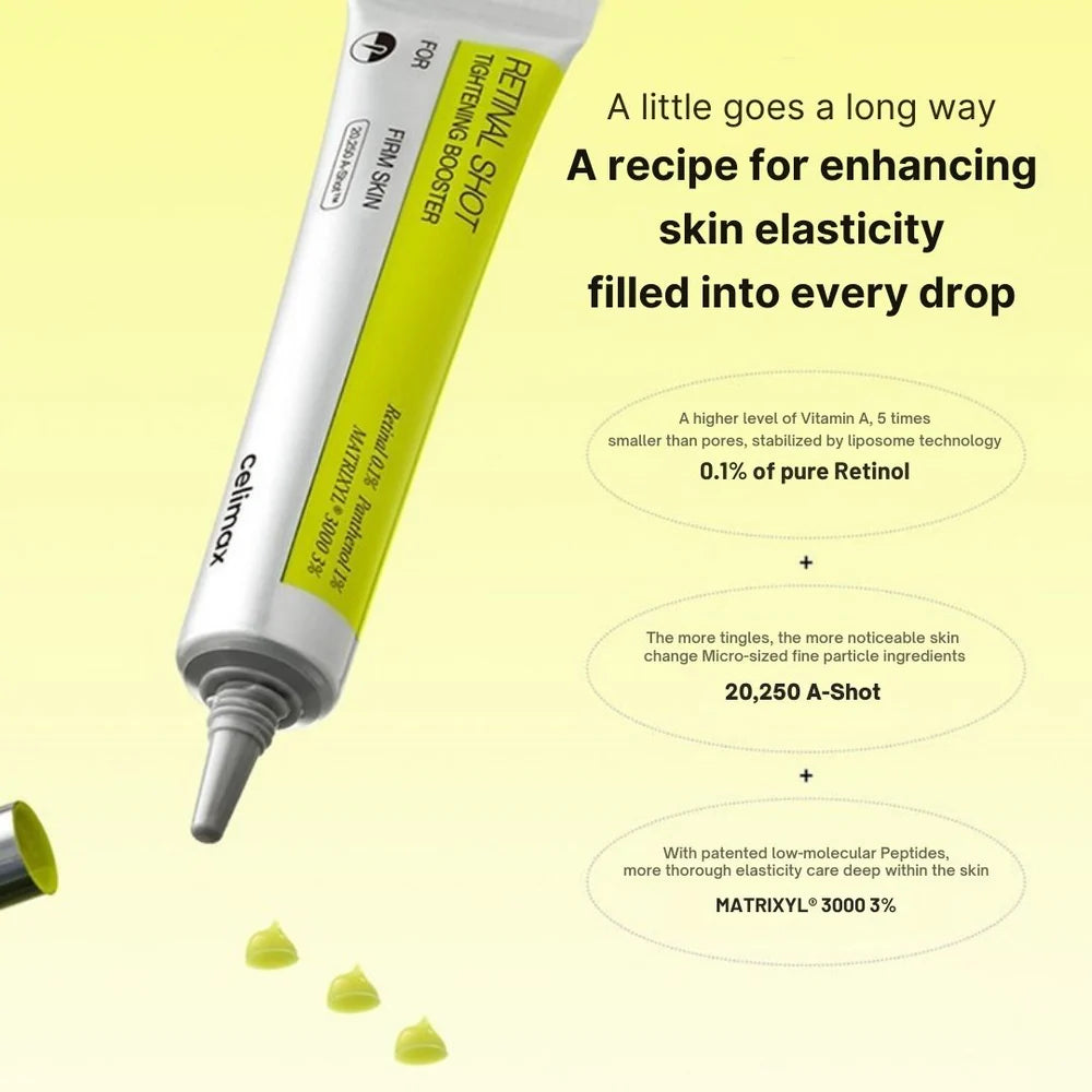 Celimax The Vita-A Retinal Shot Tightening Booster, For Anti-Aging, Dark Spots & Wrinkles - Revvora