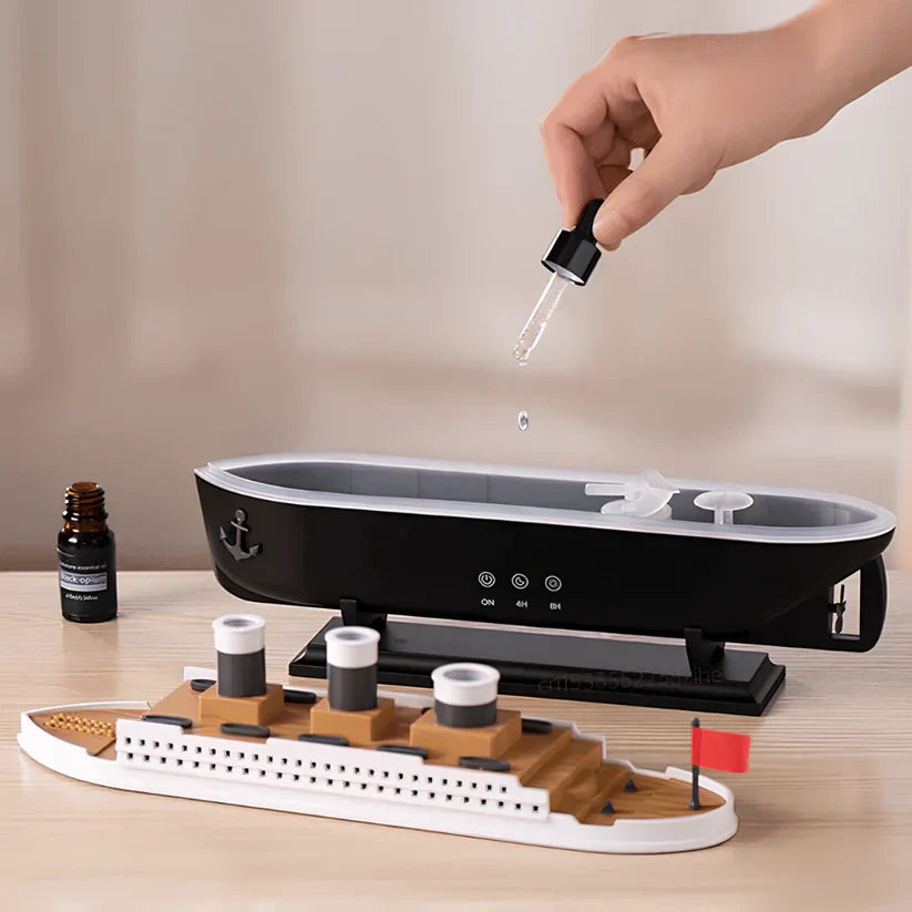 Titanic Humidifier | Auto Shut-off and BPA-Free for 8H Desk - Revvora