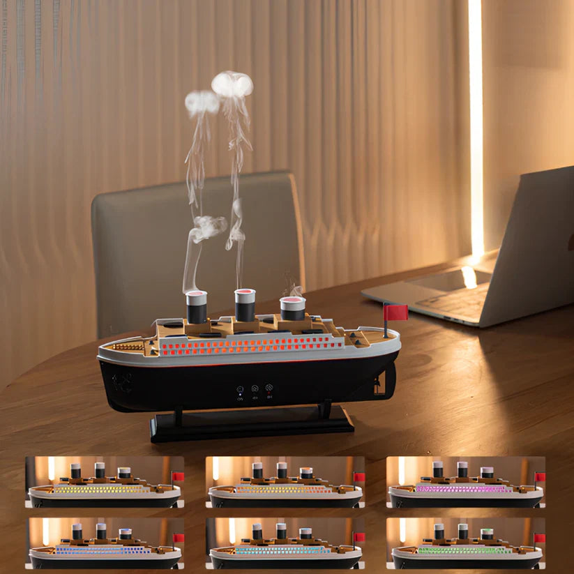 Titanic Humidifier | Auto Shut-off and BPA-Free for 8H Desk - Revvora
