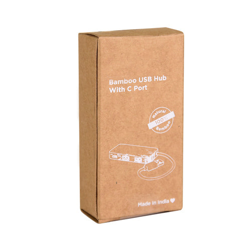 Bamboo multi-charging hub - Revvora