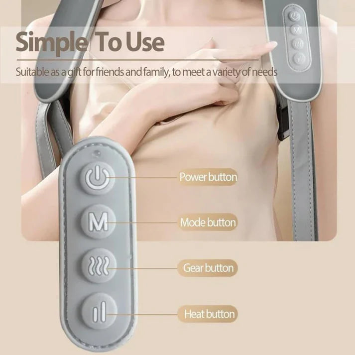 SootheFlex™ - Neck-Shoulder All Body Massager - Revvora