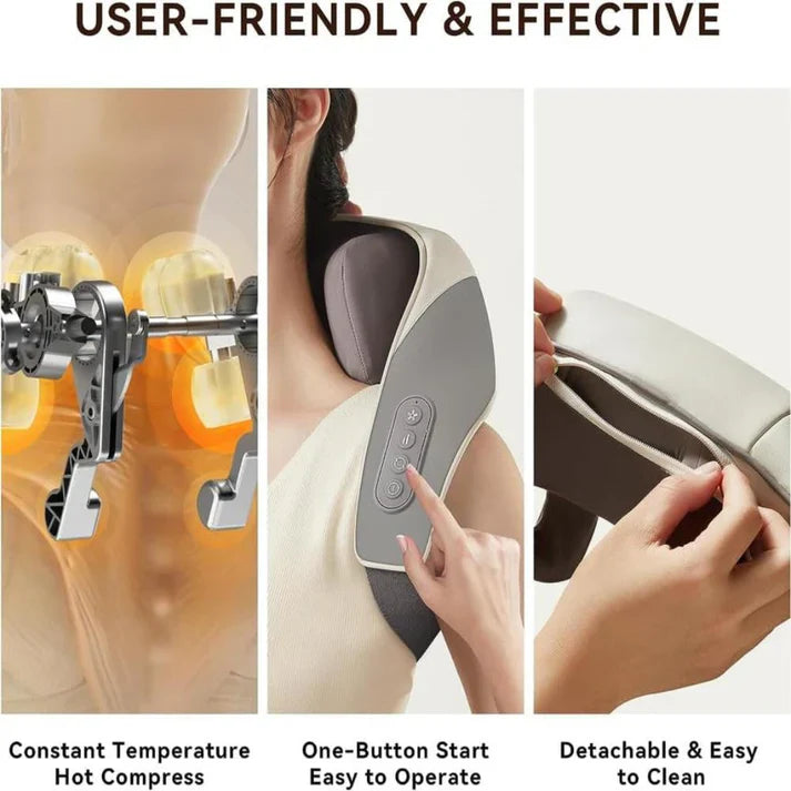 SootheFlex™ - Neck-Shoulder All Body Massager - Revvora