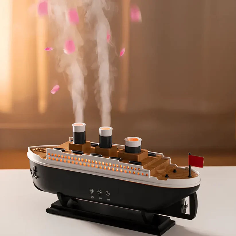 Titanic Humidifier | Auto Shut-off and BPA-Free for 8H Desk - Revvora