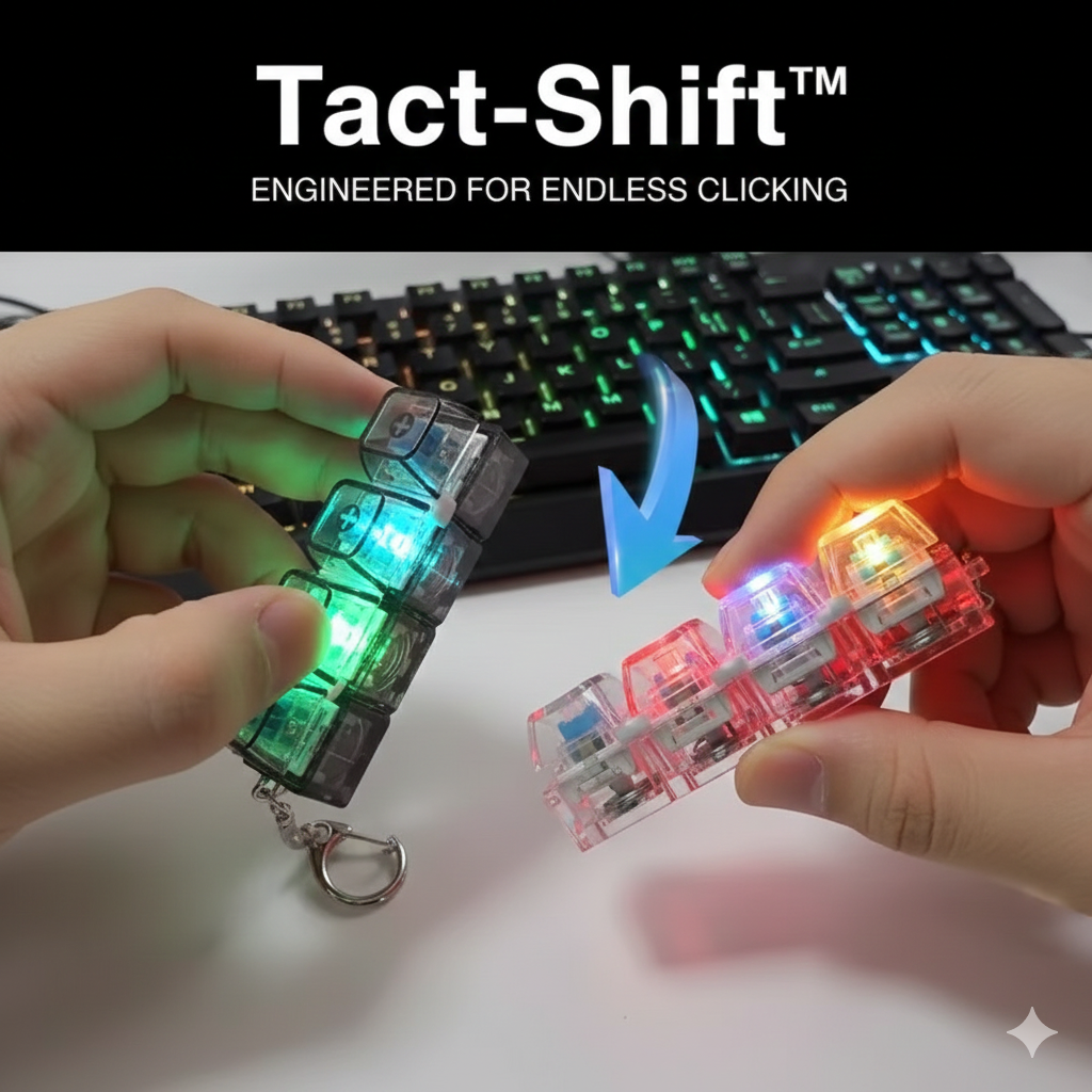 Tact-Shift 4% Keyboard - Revvora