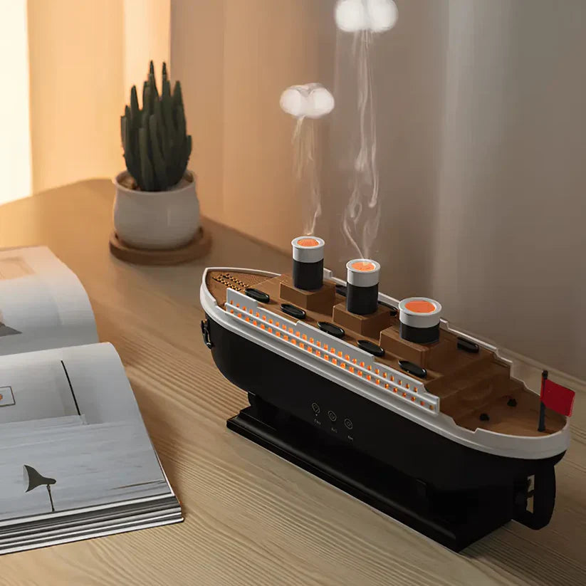 Titanic Humidifier | Auto Shut-off and BPA-Free for 8H Desk - Revvora
