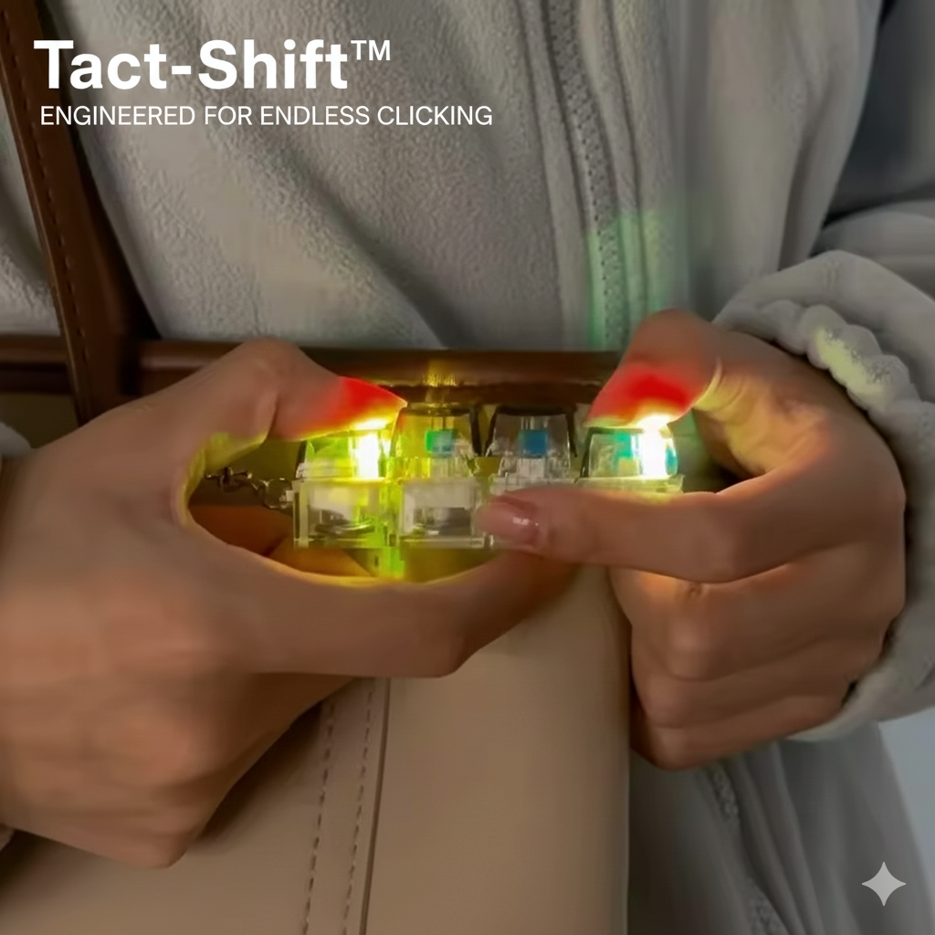 Tact-Shift 4% Keyboard - Revvora