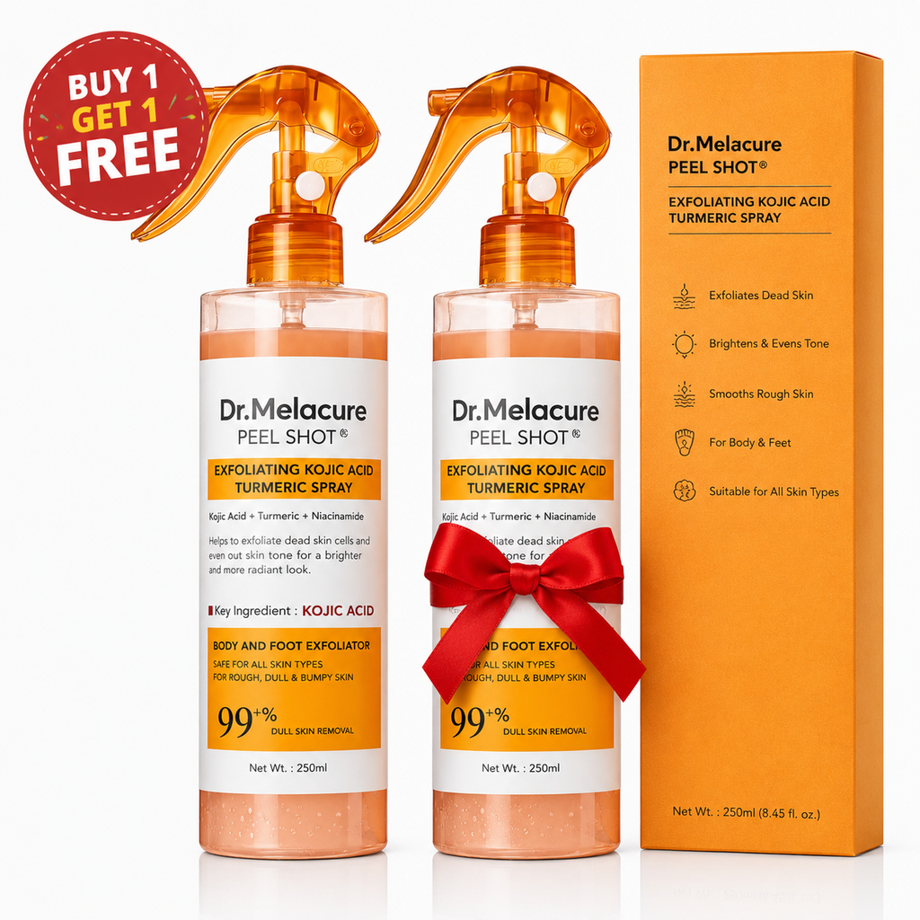 Dr. Melacure Body Kojic Acid Turmeric Exfoliating Spray - Revvora