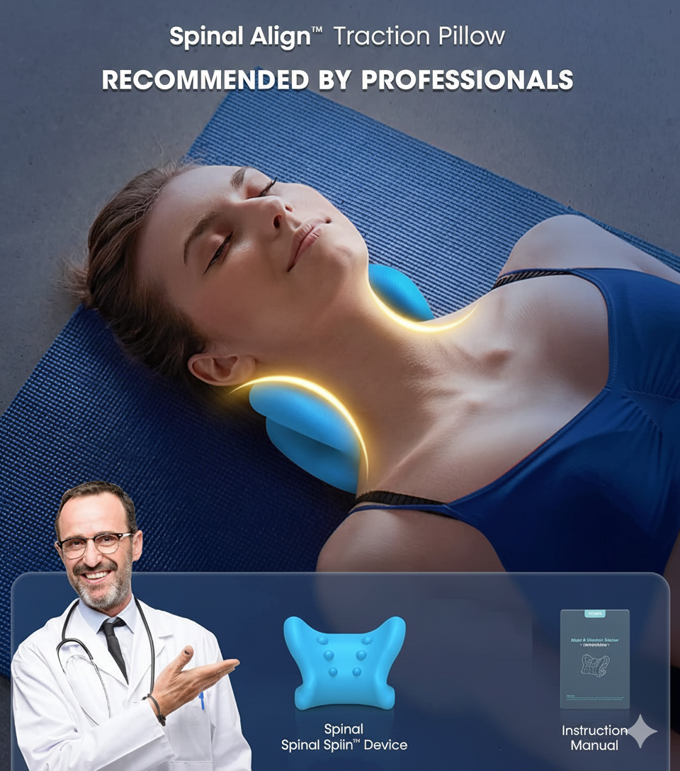 Spinal Align™ Traction Pillow - Revvora