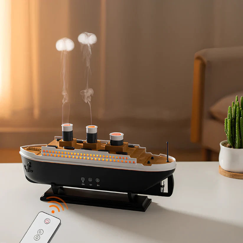 Titanic Humidifier | Auto Shut-off and BPA-Free for 8H Desk - Revvora